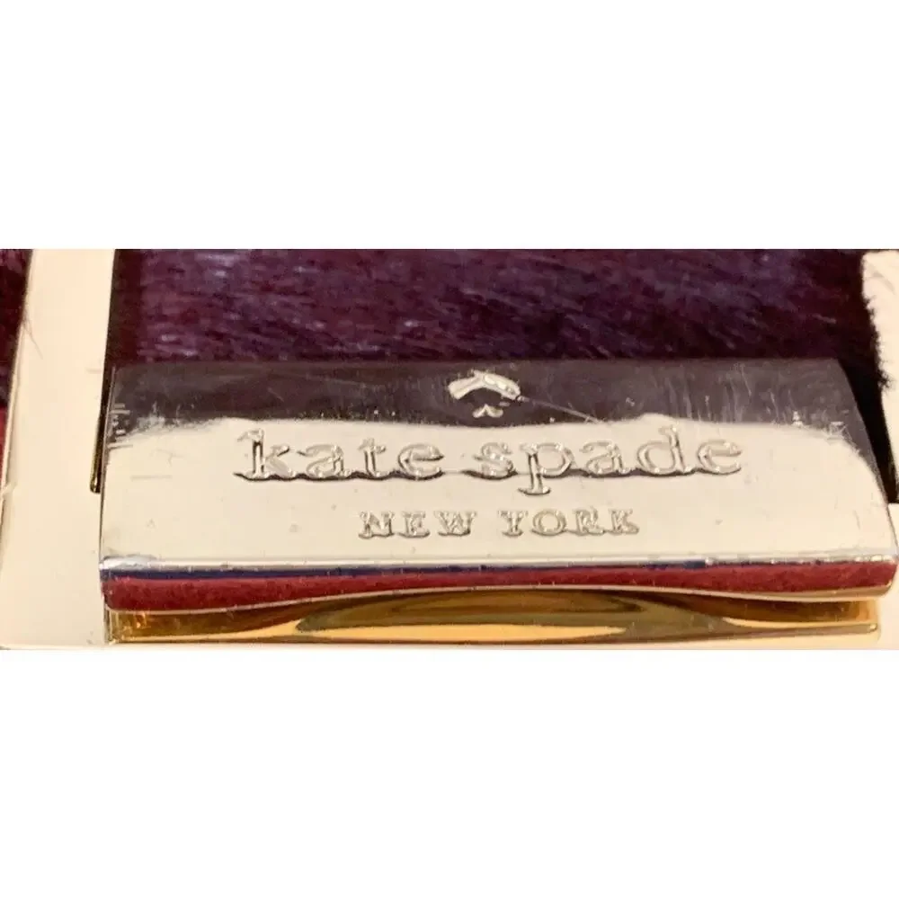 Kate Spade Red Plum Bordeaux Keran Miro Street Calfhair fur Leather Satchel $398